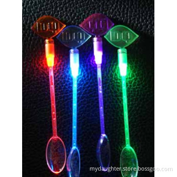 Flashing Spoon/LED Bottle Shape Stirrer/Flashing Fork/Flashing Spoon /Flashing Stirrer
